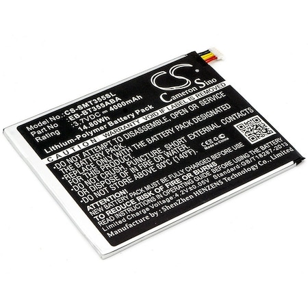Bsc Preferred Samsung Galaxy Tab 8 SM-P355Y SM-T355 SM-T355C SM- Tablet Repl. Battery CS-SMT355SL